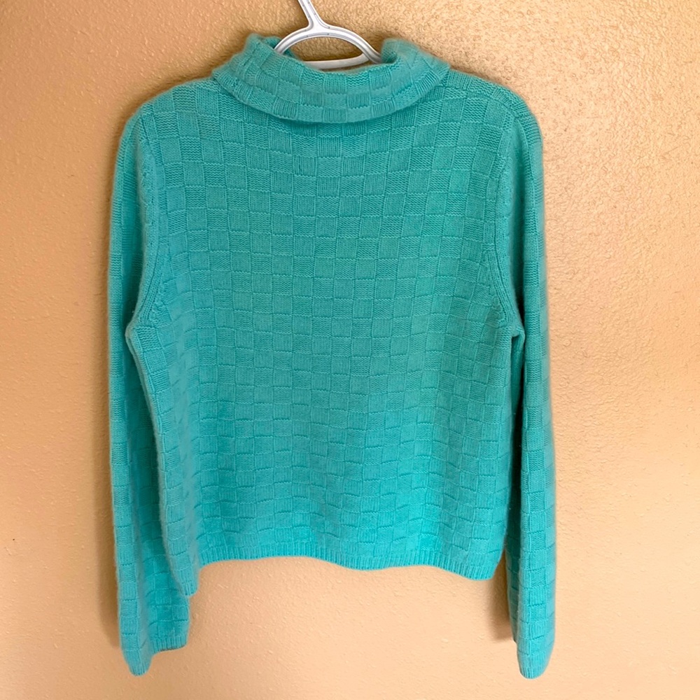100% cashmere sweater xl/m